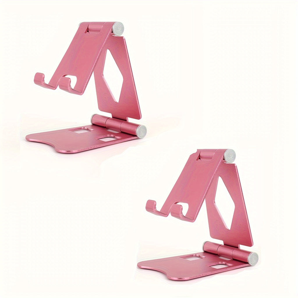 Cell Phone Stand For Angle Height Adjustable Desk Sturdy Aluminum Metal Phone Holder For IPhone, Ipad, Mobile Phone, All Android Smartphone, Desktop