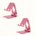 Cell Phone Stand For Angle Height Adjustable Desk Sturdy Aluminum Metal Phone Holder For IPhone, Ipad, Mobile Phone, All Android Smartphone, Desktop