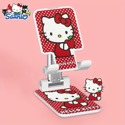 Adjustable Phone Holder Featuring The Sanrio Hello Kitty Character, Perfect for Your Desk