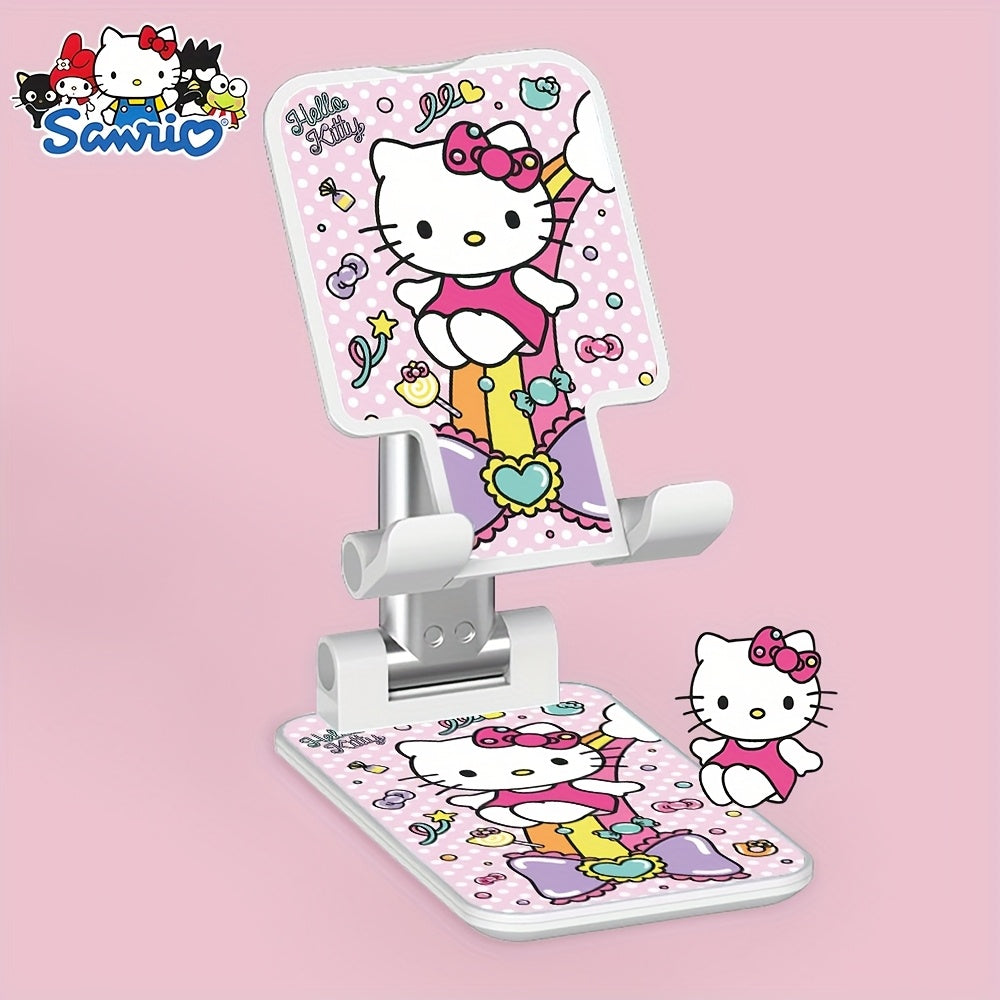 Adjustable Phone Holder Featuring The Sanrio Hello Kitty Character, Perfect for Your Desk