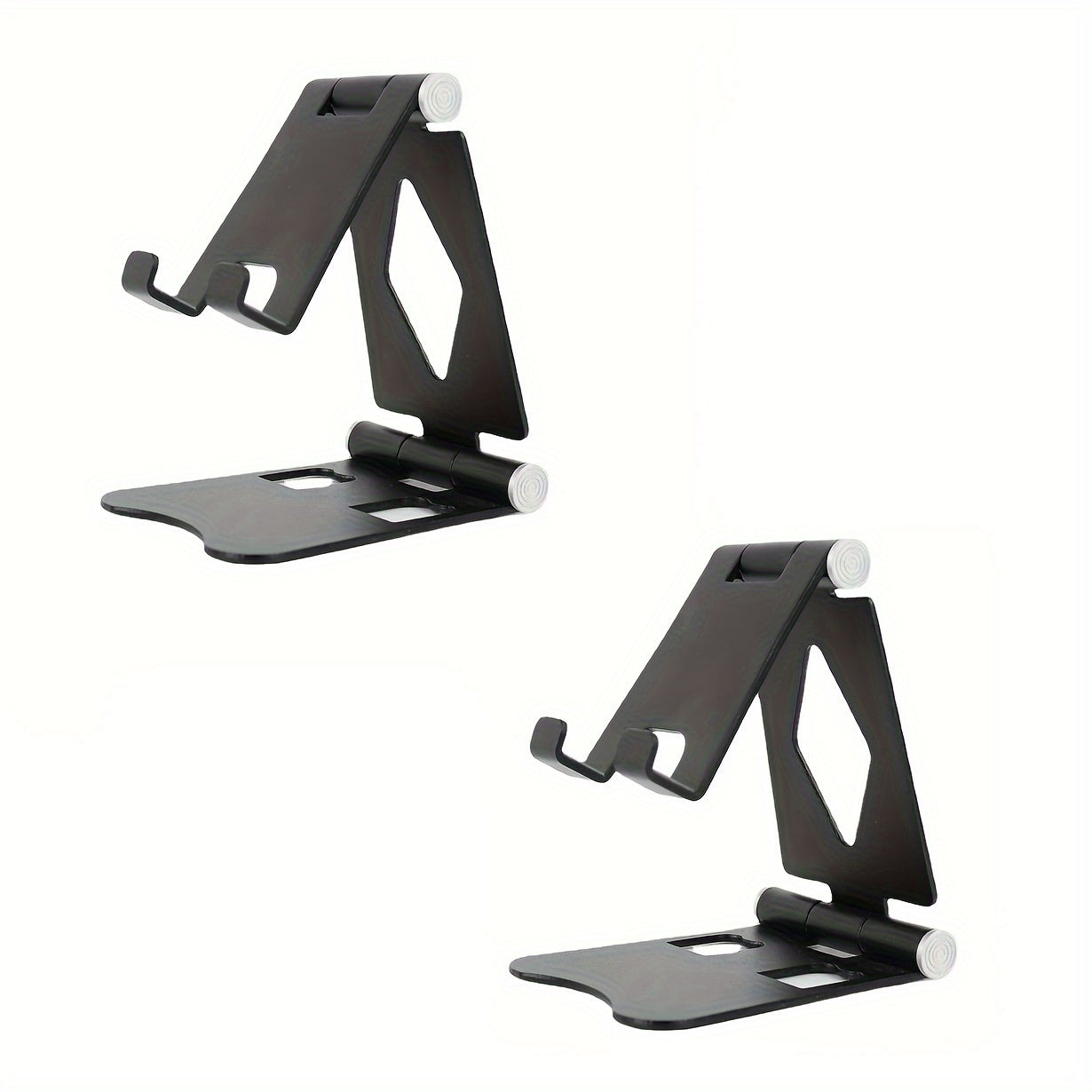 Cell Phone Stand For Angle Height Adjustable Desk Sturdy Aluminum Metal Phone Holder For IPhone, Ipad, Mobile Phone, All Android Smartphone, Desktop