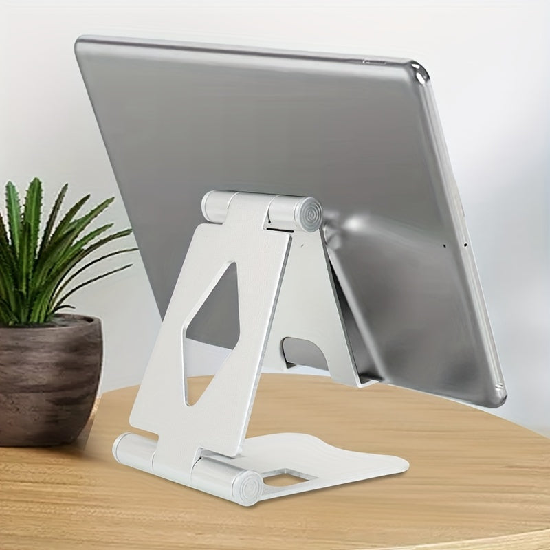 Cell Phone Stand For Angle Height Adjustable Desk Sturdy Aluminum Metal Phone Holder For IPhone, Ipad, Mobile Phone, All Android Smartphone, Desktop