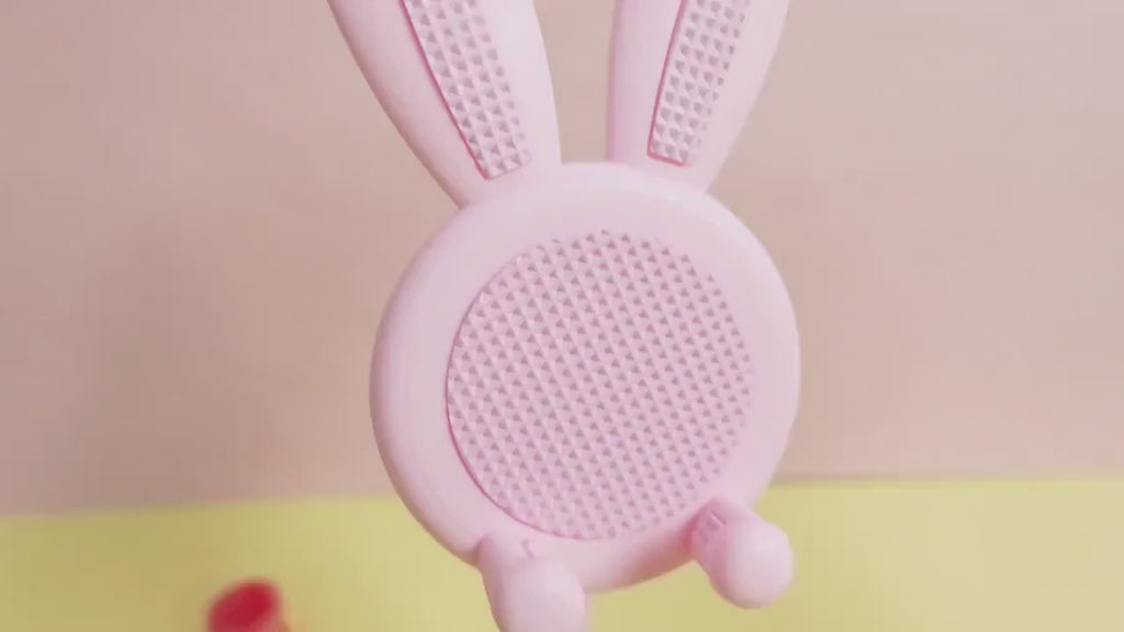 Easter Bunny Phone Stand • Cute Pink Floral Design With Bunny Ears And Bow • Adjustable Height 0°-90° • Durable Abs Material • Smartphone Desktop Organizer • Home Office Decor • Clip Holder • Miracase Brand